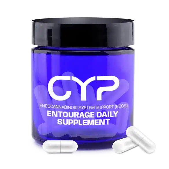 GYP Entourage Daily Supplement bottle